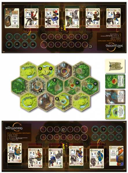 The Waylanders   (2-4) board game collectible [Barcode 634438629641] - Main Image 2