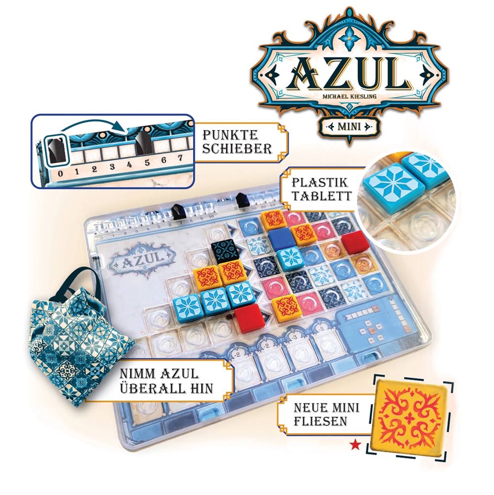 Azul Mini  (2-4) board game collectible [Barcode 4015566604728] - Main Image 3