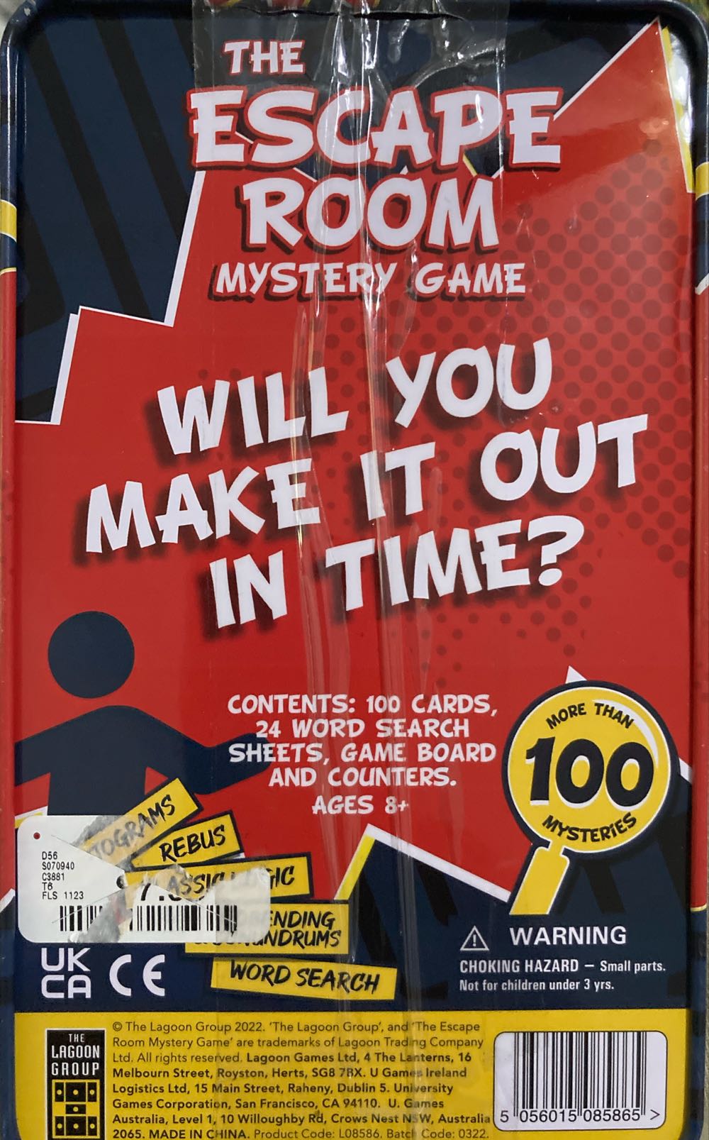 Escape: Escape Room Mystery Games  (1+) board game collectible [Barcode 5056015085865] - Main Image 2