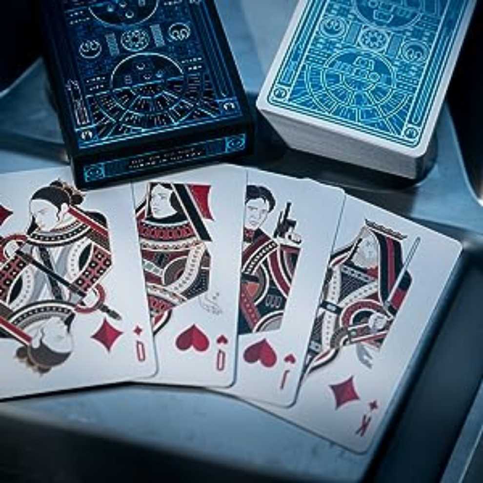 Star Wars Playing Cards Black Barnes & Noble  board game collectible [Barcode 9780594047520] - Main Image 3
