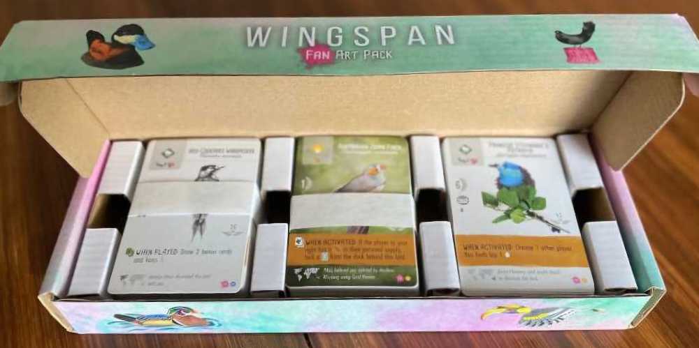 Wingspan: Fan Art Pack  (1 - 5) board game collectible [Barcode 850032180771] - Main Image 3
