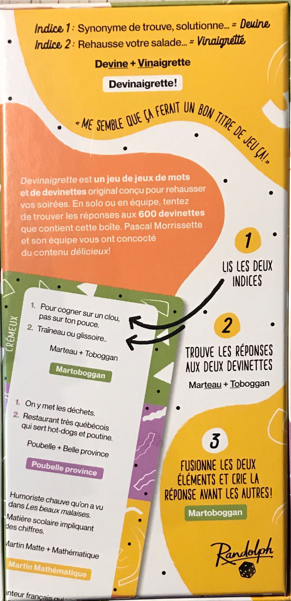 Devinaigrette  board game collectible [Barcode 832665000510] - Main Image 2