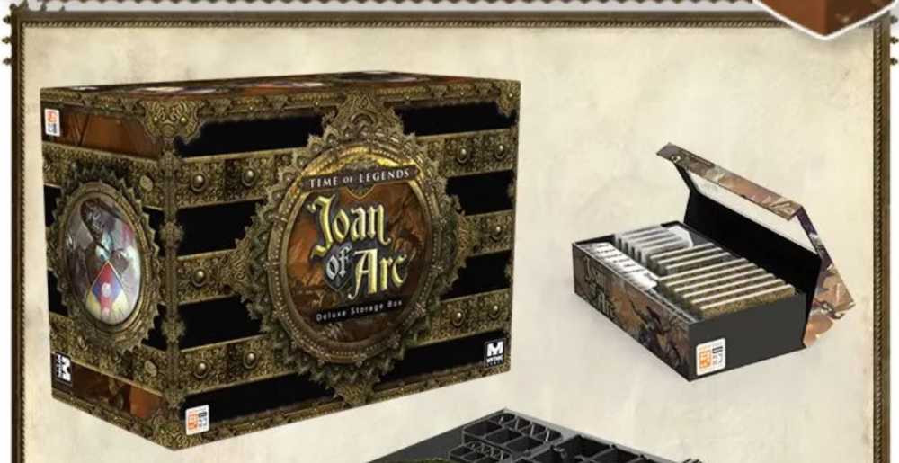 Time Of Legends Joan Of Arc 1.5: Deluxe Storage Box  (2-4) board game collectible [Barcode 618528204918] - Main Image 2