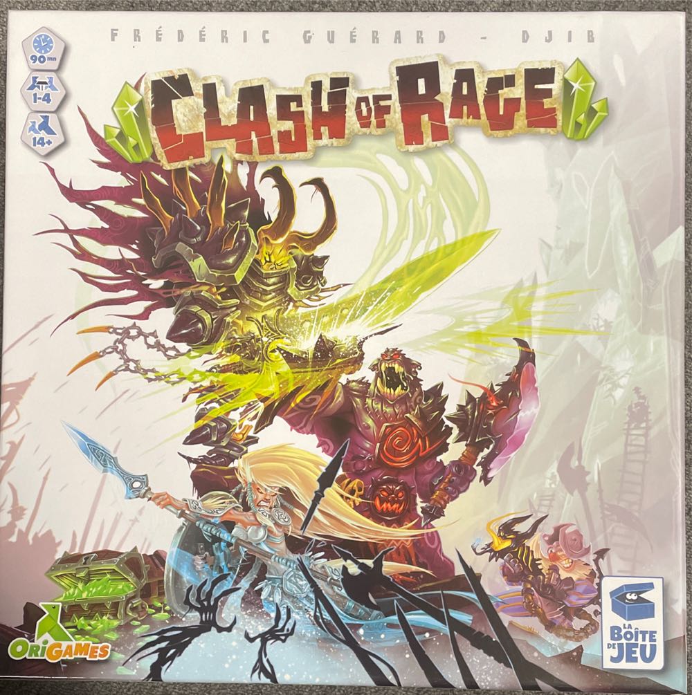 Clash Of Rage Special Kickstarter Edition Boardgame  (2-5) board game collectible [Barcode 3770004610211] - Main Image 2