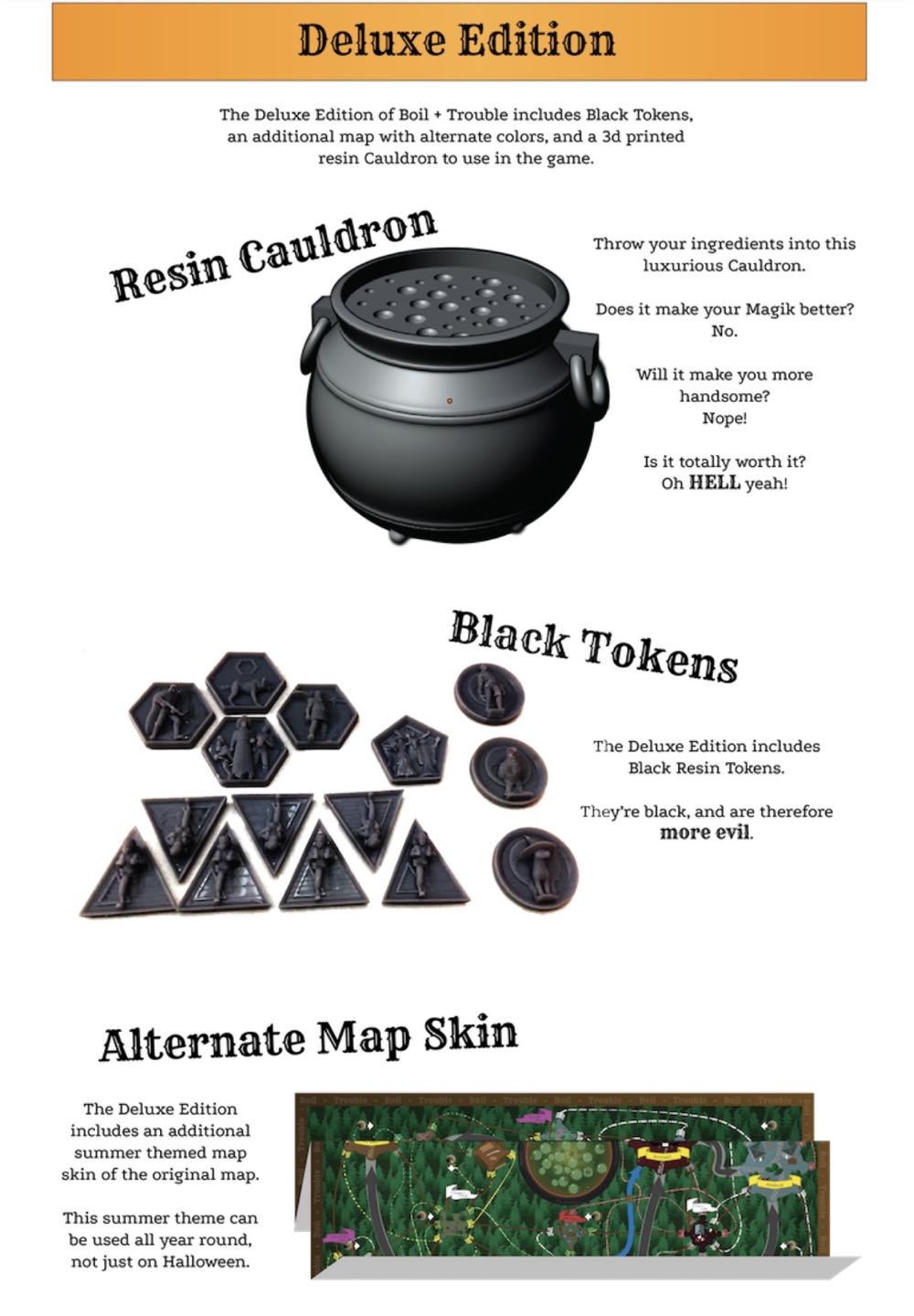 Boil + Trouble  (1-6) board game collectible - Main Image 2