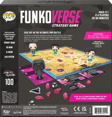Funkoverse: Squid Game 100  (2-4) board game collectible - Main Image 2