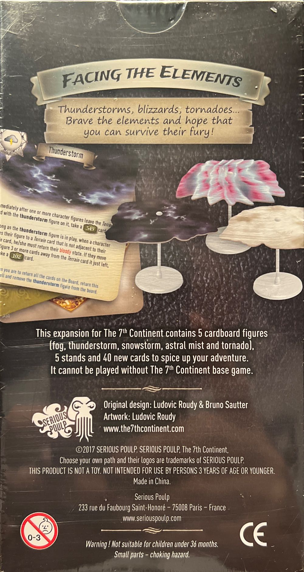 The 7th Continent: Facing The Elements Expansion English Version  board game collectible [Barcode 3760212172212] - Main Image 2