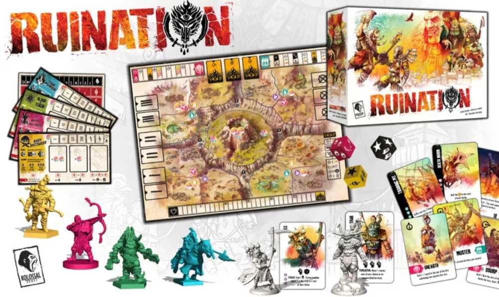Ruination  (2-4) board game collectible [Barcode 843495101780] - Main Image 3