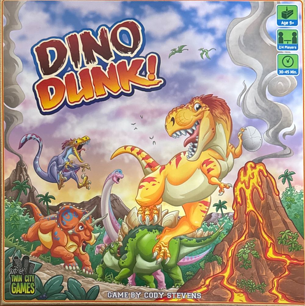 Dino Dunk!  (2-4) board game collectible - Main Image 1
