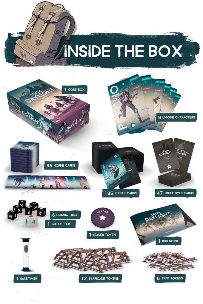 Until Daylight  (3-6) board game collectible [Barcode 627987091571] - Main Image 3