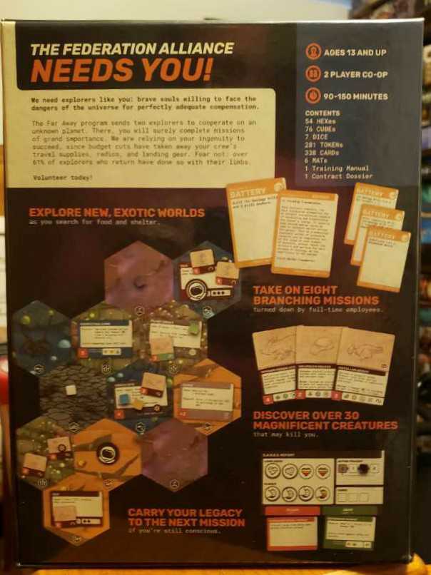 Far Away  (2) board game collectible [Barcode 669393948957] - Main Image 3