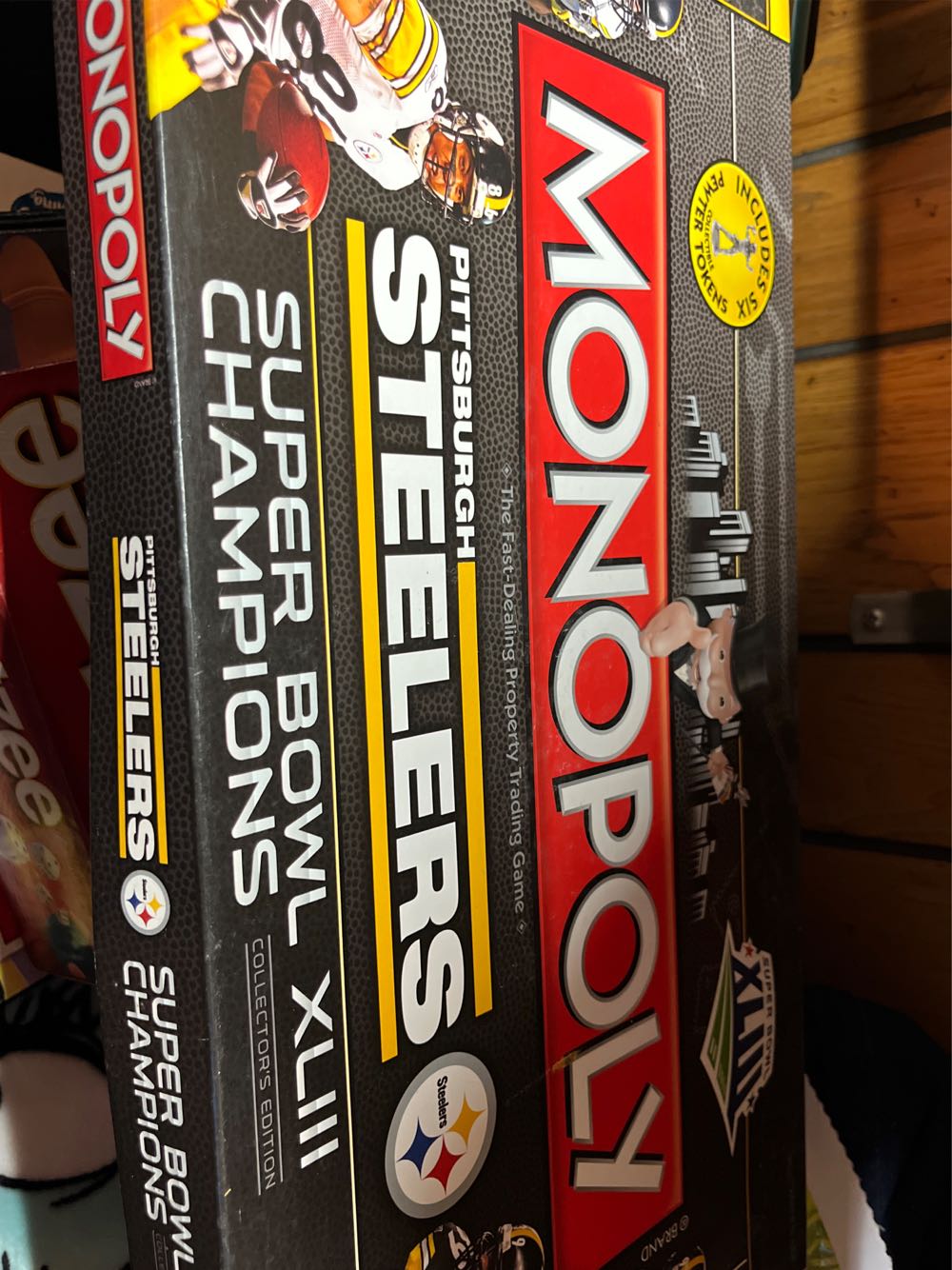 Pittsburg Steelers Super Bowl Monopoly  board game collectible [Barcode 700304004529] - Main Image 1