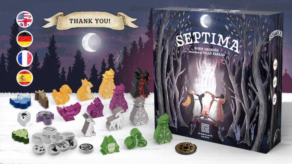 Septima Deluxe Kickstarter  board game collectible [Barcode 793888725911] - Main Image 2