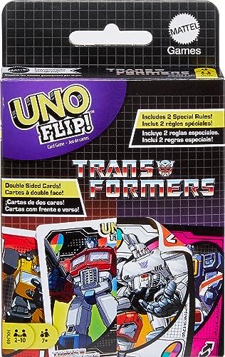 Uno Flip! Transformers  board game collectible [Barcode 194735231072] - Main Image 1