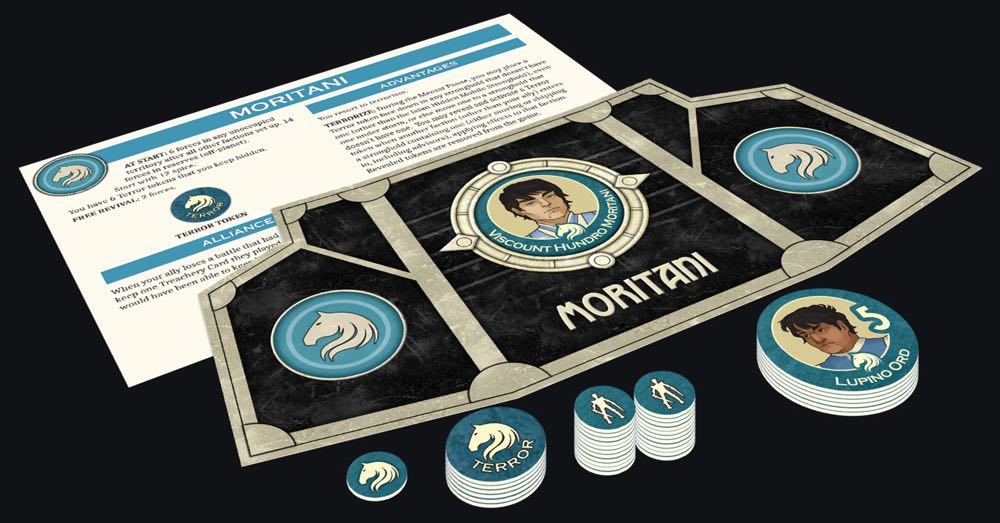 Dune: Ecaz & Moritani House Expansion  (2-8) board game collectible [Barcode 9781638840886] - Main Image 3