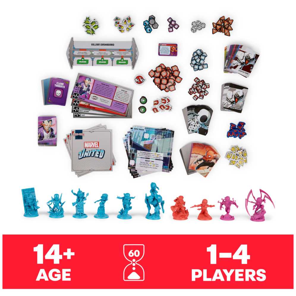 Marvel United: Spider-Geddon   board game collectible [Barcode 778988468968] - Main Image 2