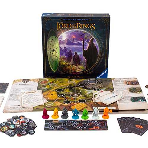 The Lord Of The Rings Adventure Book Game For Ages 10 And Up Work Together To Play Through The Movies  (1-4) board game collectible [Barcode 810558019610] - Main Image 1