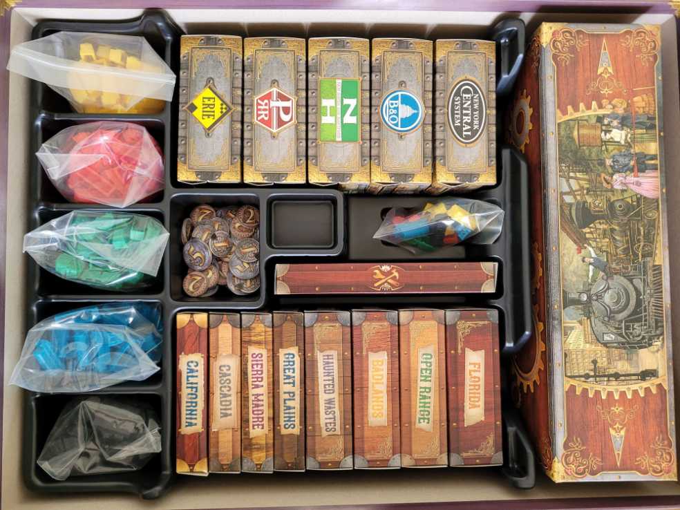 Ticket To Ride: Legacy: Legends Of The West  (2-5) board game collectible - Main Image 3