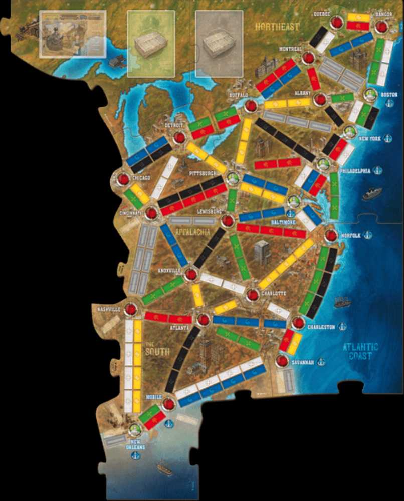 Ticket to Ride Legacy: Legends of the West   (2-5) board game collectible [Barcode 824968211366] - Main Image 3