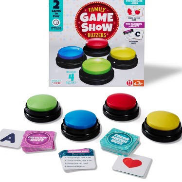 The Game Show Buzzers Game  (1-4) board game collectible [Barcode 079346621750] - Main Image 2