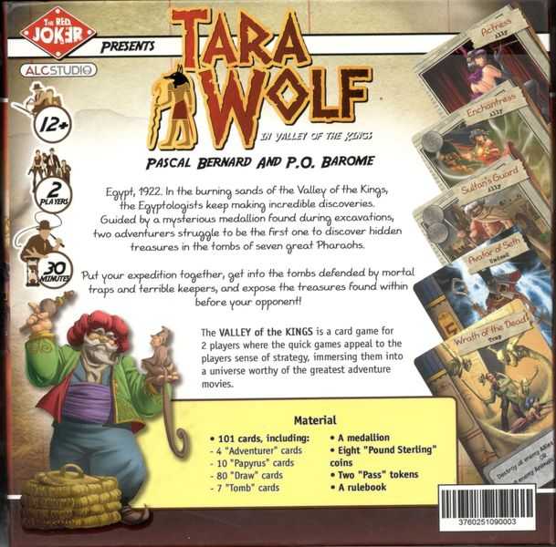 Tara Wolf in the Valley of the Kings  (2) board game collectible [Barcode 3760251090003] - Main Image 2
