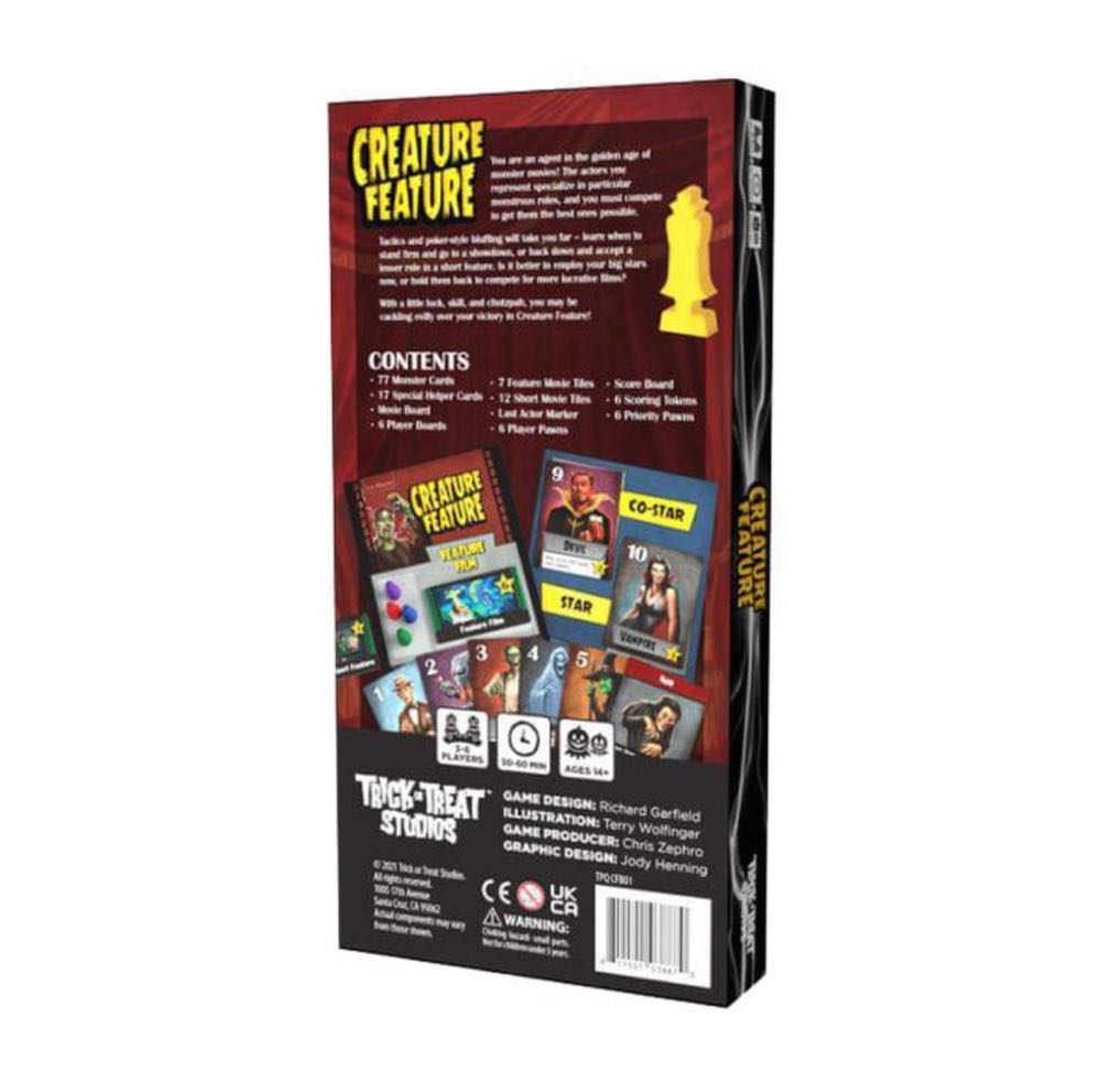 Creature Feature  (2-6) board game collectible [Barcode 811501038870] - Main Image 2