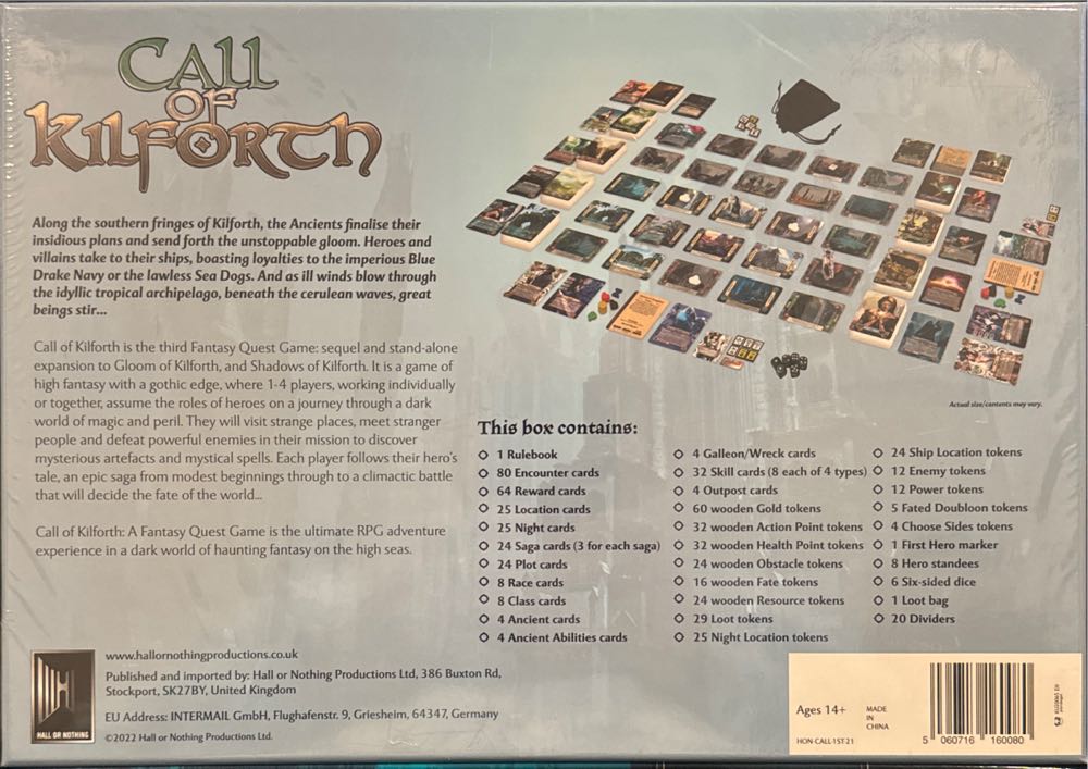 Kilforth Series 3: Call Of Kilforth  (1-4) board game collectible [Barcode 5060716160080] - Main Image 2