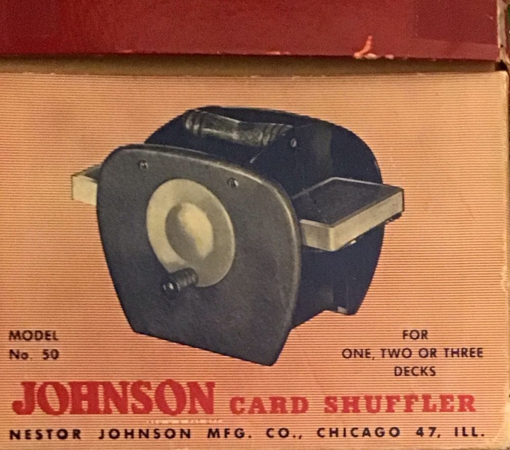 Johnson’s Card Shuffler  board game collectible - Main Image 2