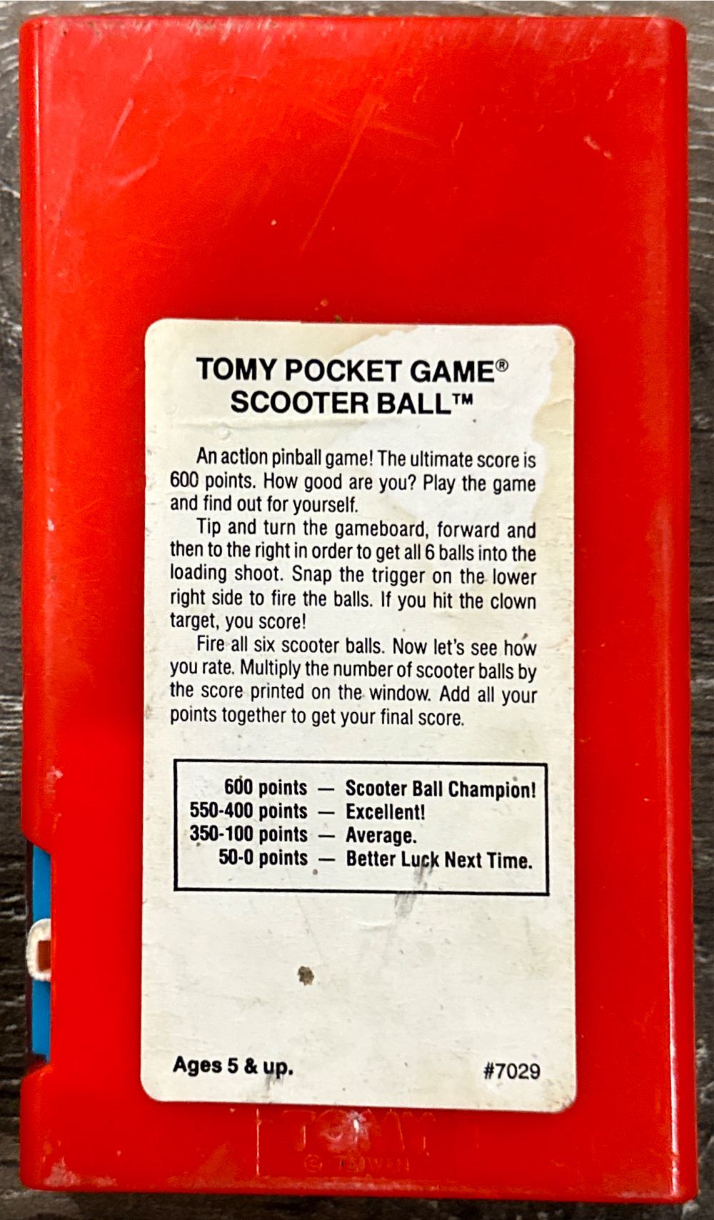 Scooter Ball  board game collectible - Main Image 2