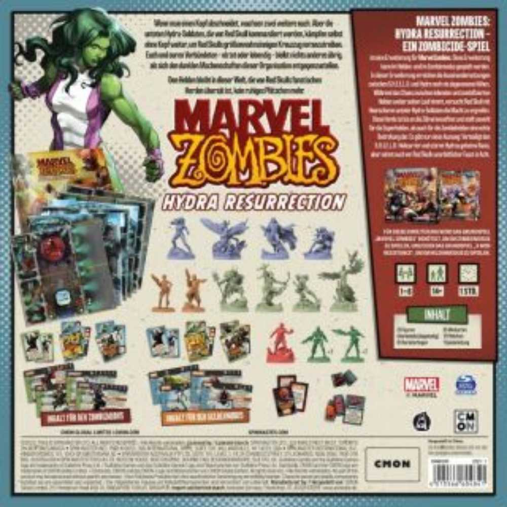 Hydra Resurrection  (1-6) board game collectible [Barcode 889696014740] - Main Image 2
