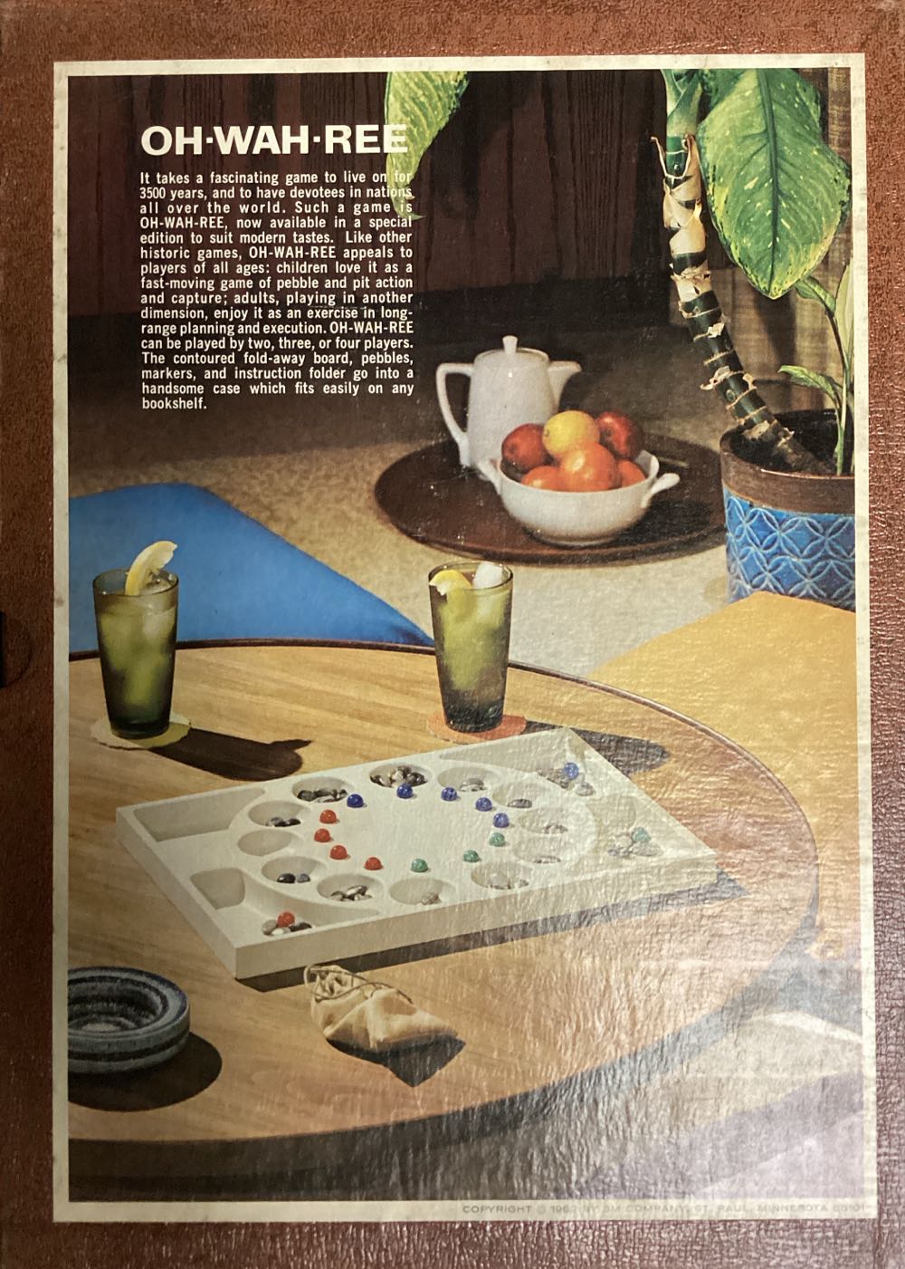 Oh Wah Ree  board game collectible - Main Image 2