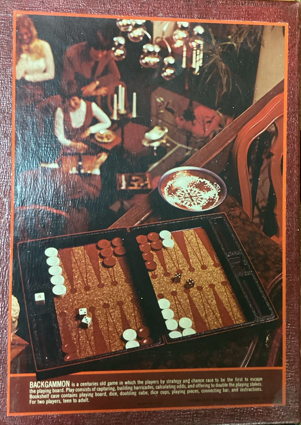 Backgammon  board game collectible - Main Image 2