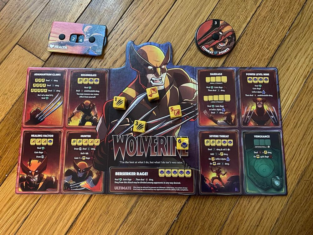 Dice Throne X-Men  (2-6) board game collectible - Main Image 2