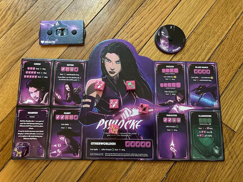 Dice Throne X-Men  (2-6) board game collectible - Main Image 3