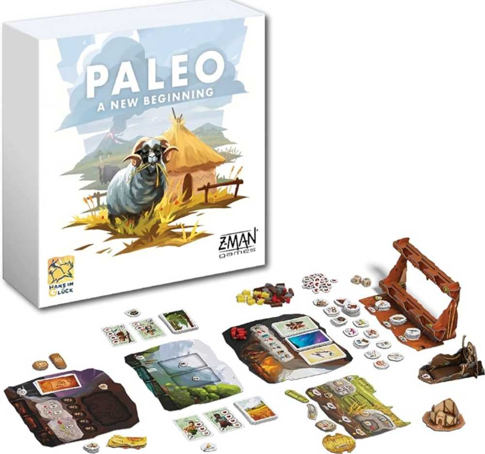 Paleo: A New Beginning  (2-4) board game collectible [Barcode 841333116194] - Main Image 3