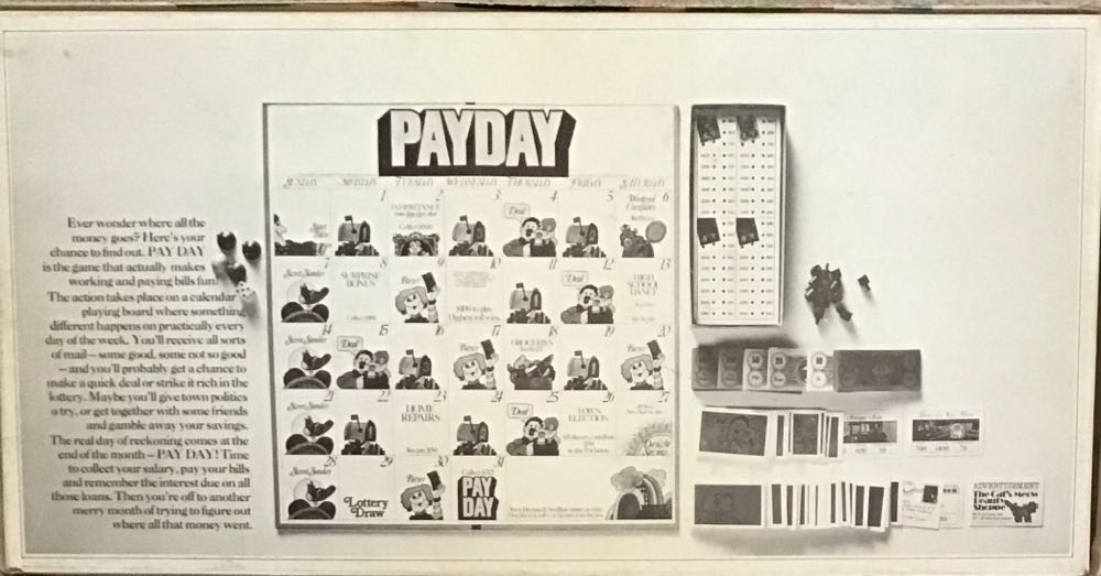 Payday  (2-6) board game collectible - Main Image 2