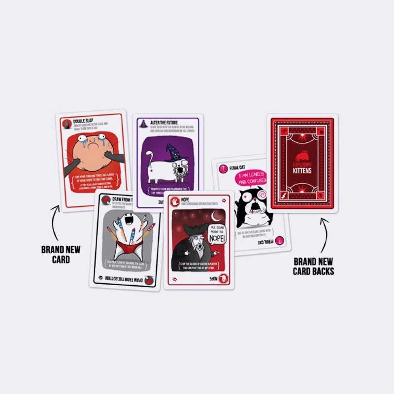 Exploding Kittens Party Pack  (2-10) board game collectible [Barcode 3558380079842] - Main Image 3