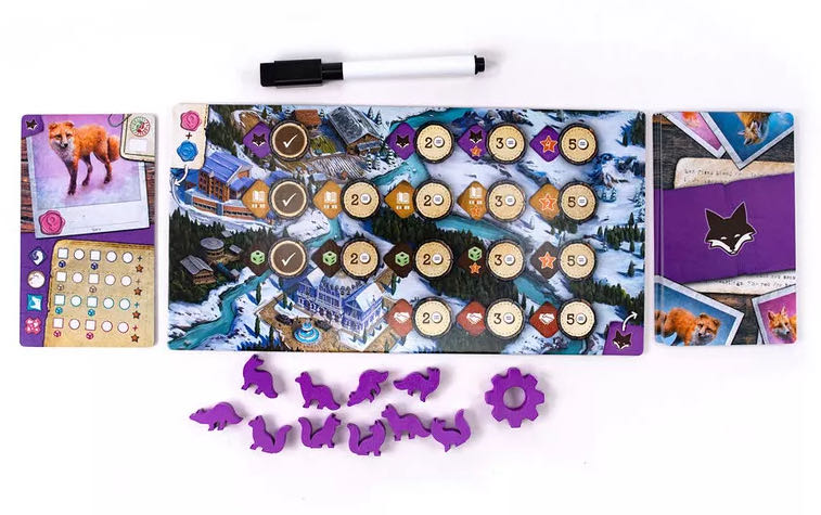 The Fox Experiment (Kickstarter Edition)  (1-6) board game collectible [Barcode 850029278726] - Main Image 3