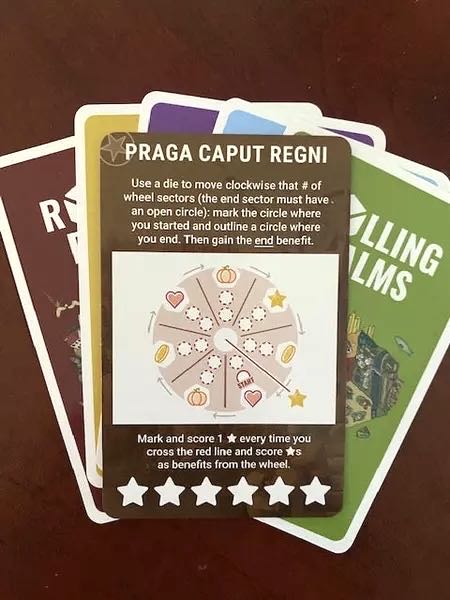 Rolling Realms - Praga Caput Regni  (1-6) board game collectible [Barcode 850032180610] - Main Image 3