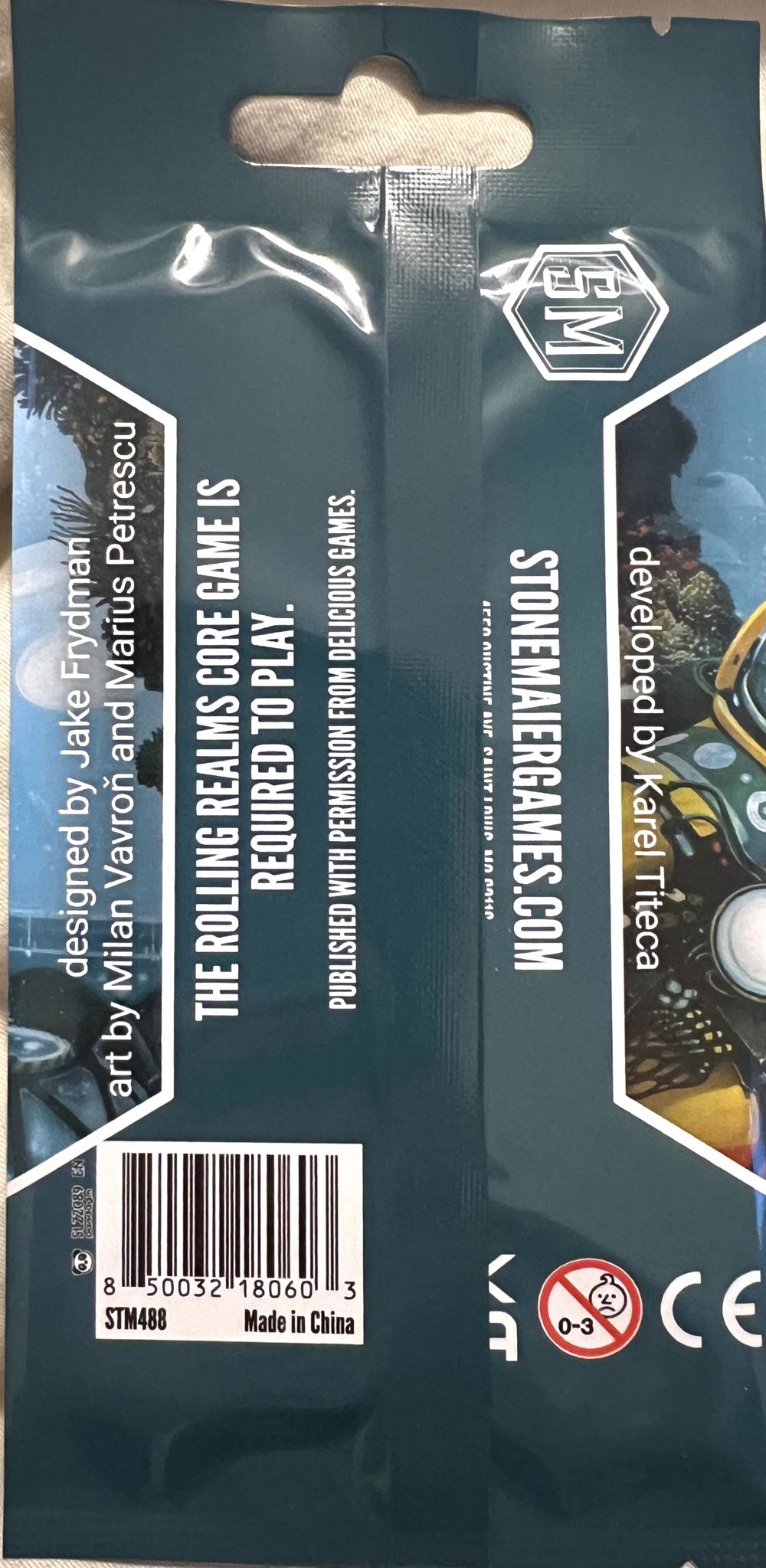 Rolling Realms: Underwater Cities  (1-6) board game collectible [Barcode 850032180603] - Main Image 2