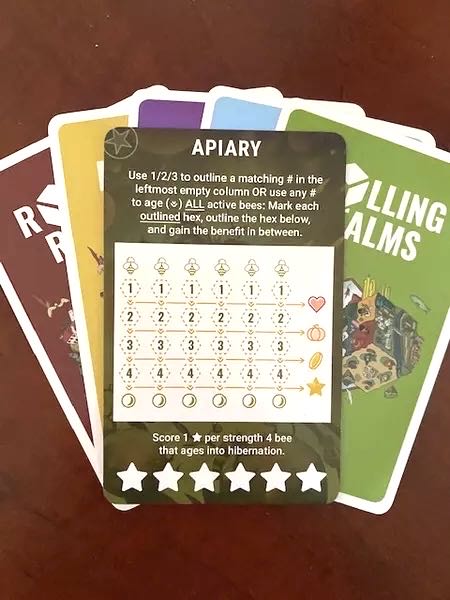 Rolling Realms - Apiary  (1-6) board game collectible [Barcode 850032180474] - Main Image 3