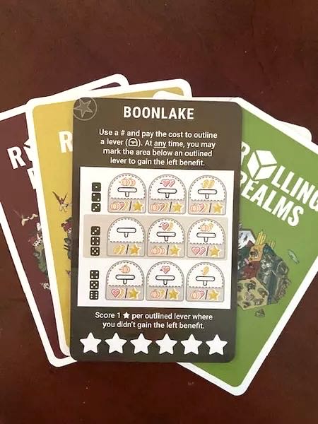 Rolling Realms - Boonlake  (1-6) board game collectible [Barcode 850032180627] - Main Image 3
