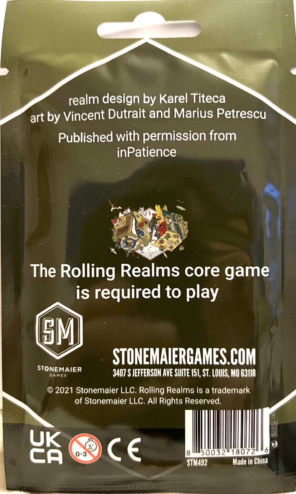 Rolling Realms - Skoventyr  (1-6) board game collectible [Barcode 850032180726] - Main Image 2