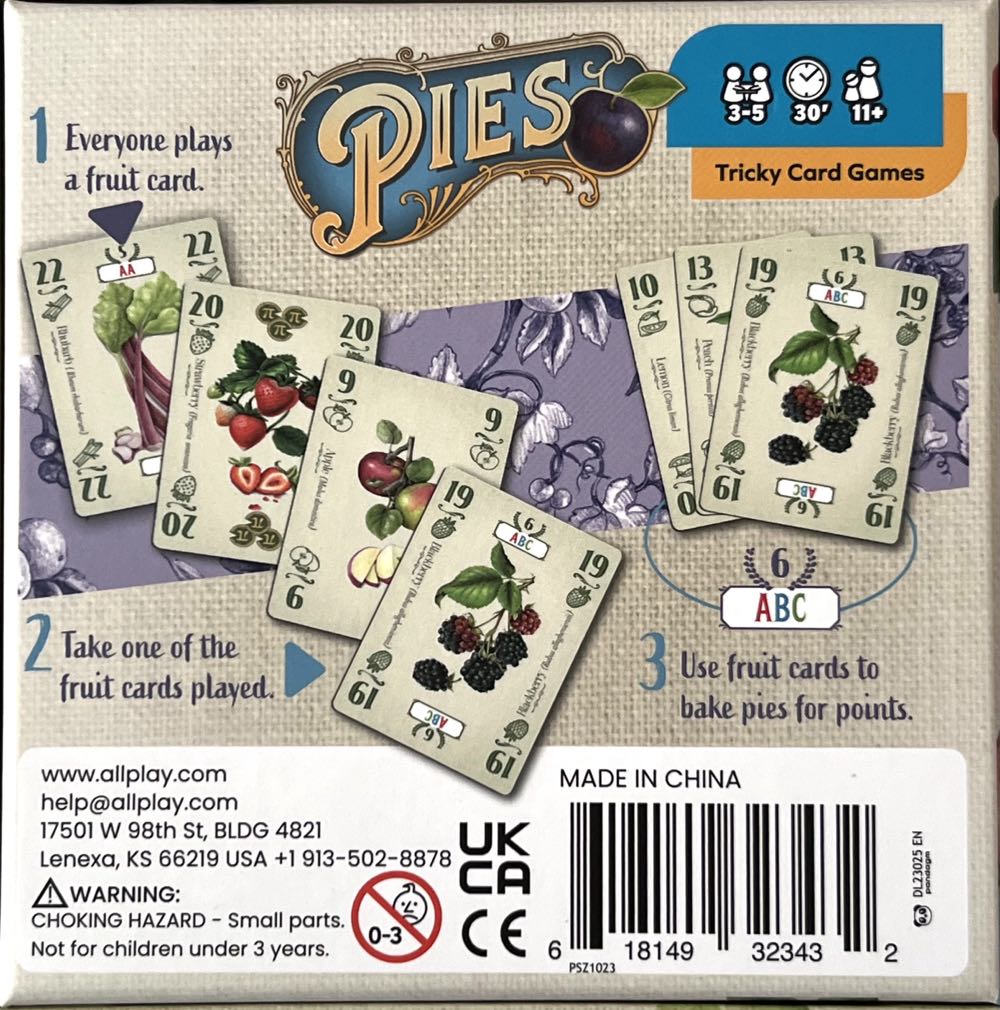 Pies +upgrades  (3-5) board game collectible [Barcode 618149323432] - Main Image 2