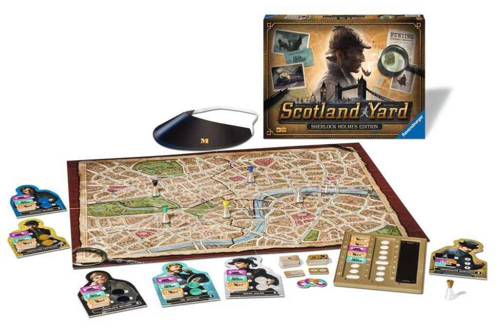 Scotland Yard Sherlock Homes Edition  (2-6) board game collectible [Barcode 4005556273447] - Main Image 3