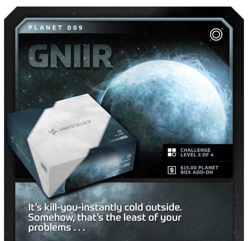 Unsettled: 009 Gniir Planet  (2-4) board game collectible [Barcode 850008419492] - Main Image 2