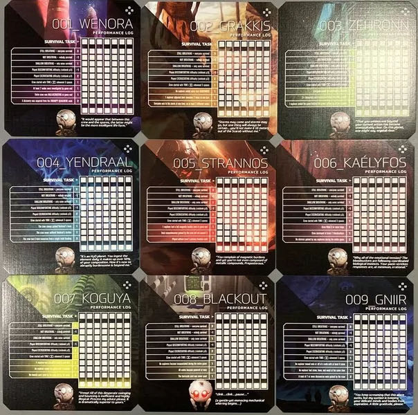 Unsettled: Luna’s Performance Assessment Logs  (1-4) board game collectible [Barcode 850008419560] - Main Image 3