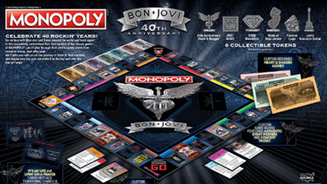 Bon Jovi 40th Anniversary  (2 To 6) board game collectible [Barcode 700304158307] - Main Image 2