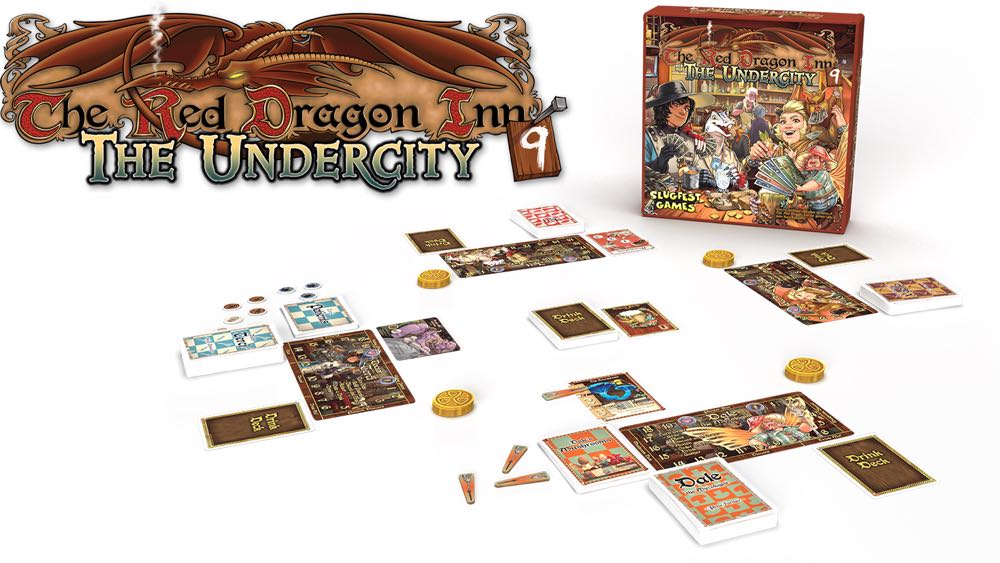 The Red Dragon Inn 9: The Undercity  (2-5) board game collectible [Barcode 9781945323522] - Main Image 2