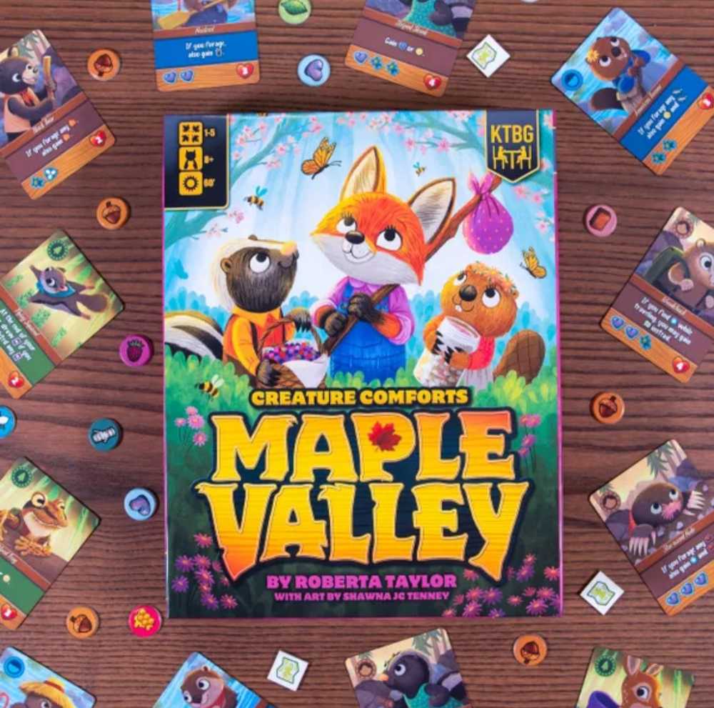 Maple Valley- Kickstarter Version  (1-5) board game collectible [Barcode 787416368633] - Main Image 2